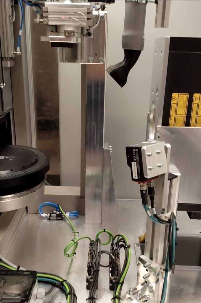 Cámara de visión automatizada para marcado láser de EIIT